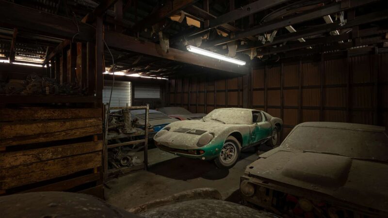2 Klein Junkyard Lamborghini Miura