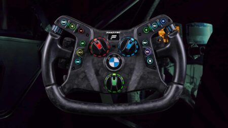 BMW creates sim wheel you can take off and use in your racing car