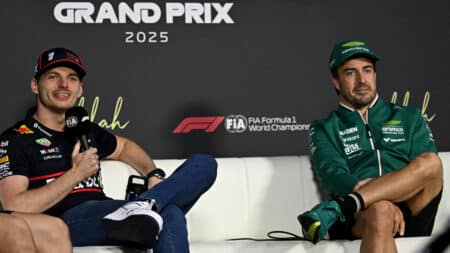 Alonso: Verstappen not a threat to my Aston Martin F1 seat