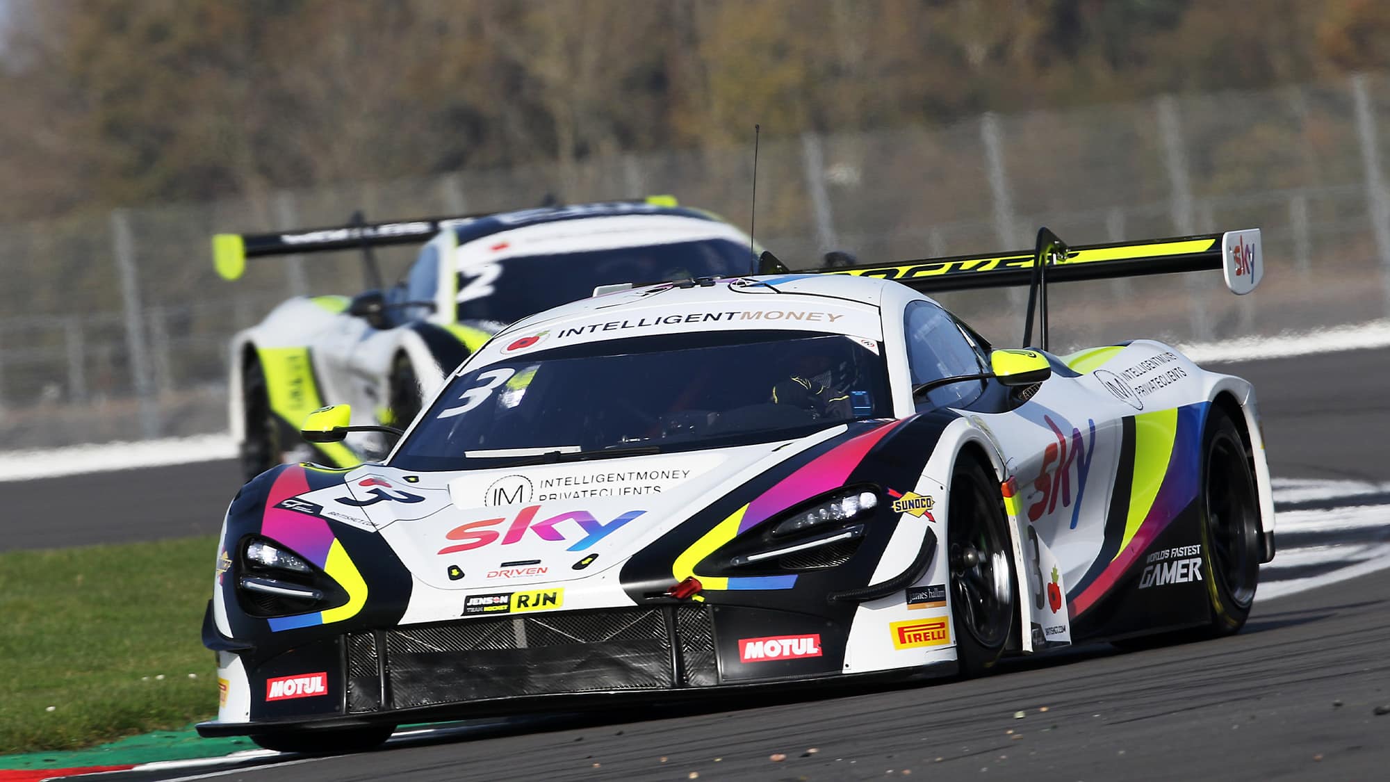 Jenson Button in the 2020 British GT Championship