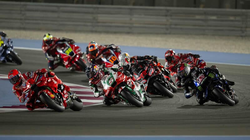 Johann Zarco makes progress in the 2025 MotoGP Qatar Grand Prix