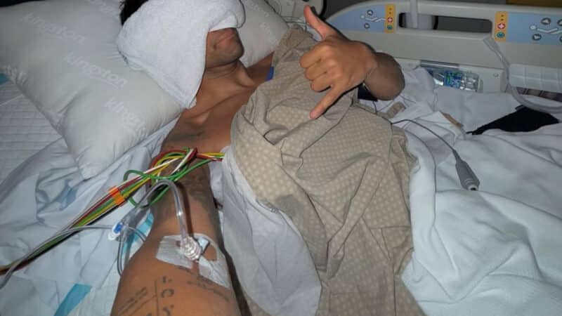 Jorge Martin in hospital