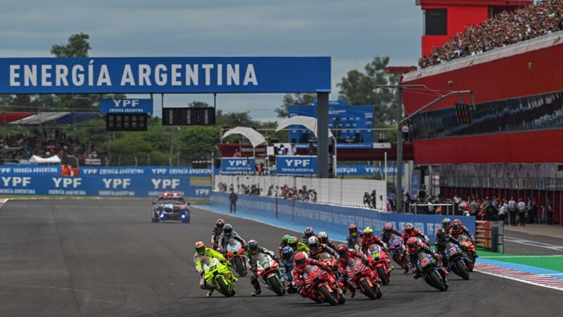 Marquez brothers lead at the start of 2025 MotoGP Argentine GP