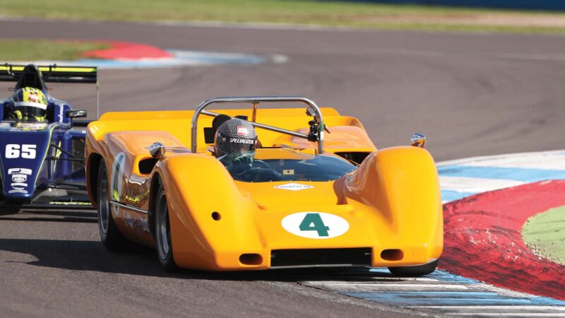 McLaren Can-Am M6A on track
