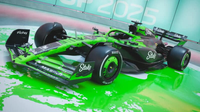 Sauber's livery for the Miami GP