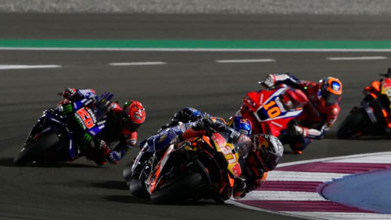 Pedro Acosta during the Qatar GP