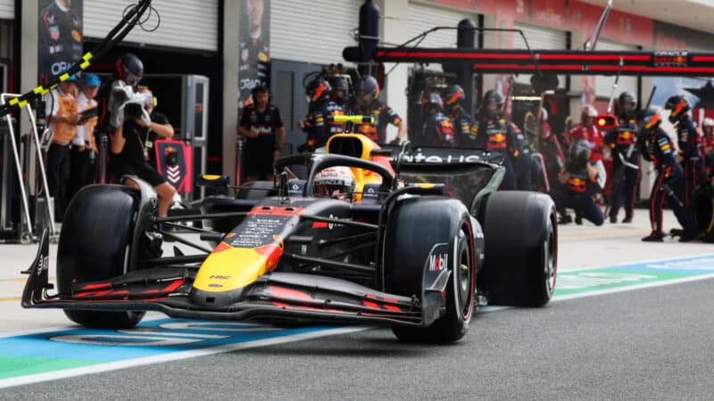 Yuki Tsunoda during the Miami Grand Prix