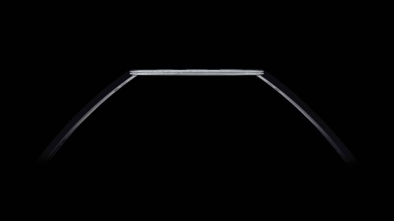 Side view of thinnest watch in the world - Richard Mille UP-01