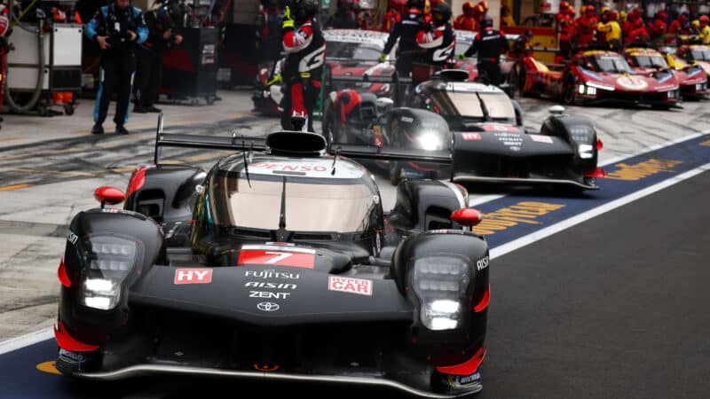 Toyota’s five Le Mans wins came consecutively from 2018; it will be looking to better its second place of ’24